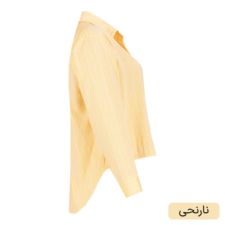 شومیز آستین بلند یقه برگردان زنانه مدل سها کد 2608