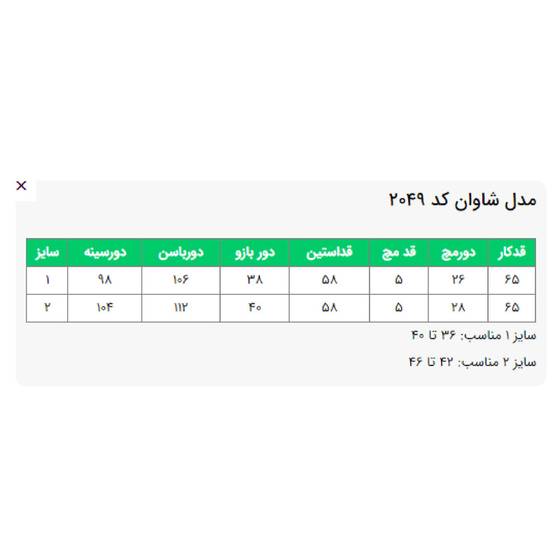 شومیز زنانه مدل شاوان کد 204935