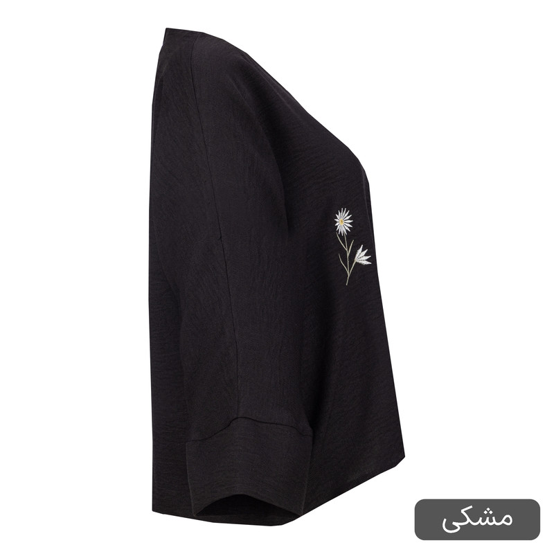بلوز آستین بلند یقه هفت زنانه مدل تانلی کد 2536