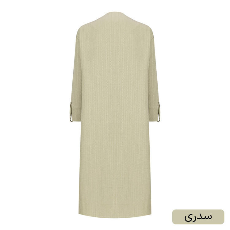 مانتو روی زانو زنانه مدل ویوان کد 2576