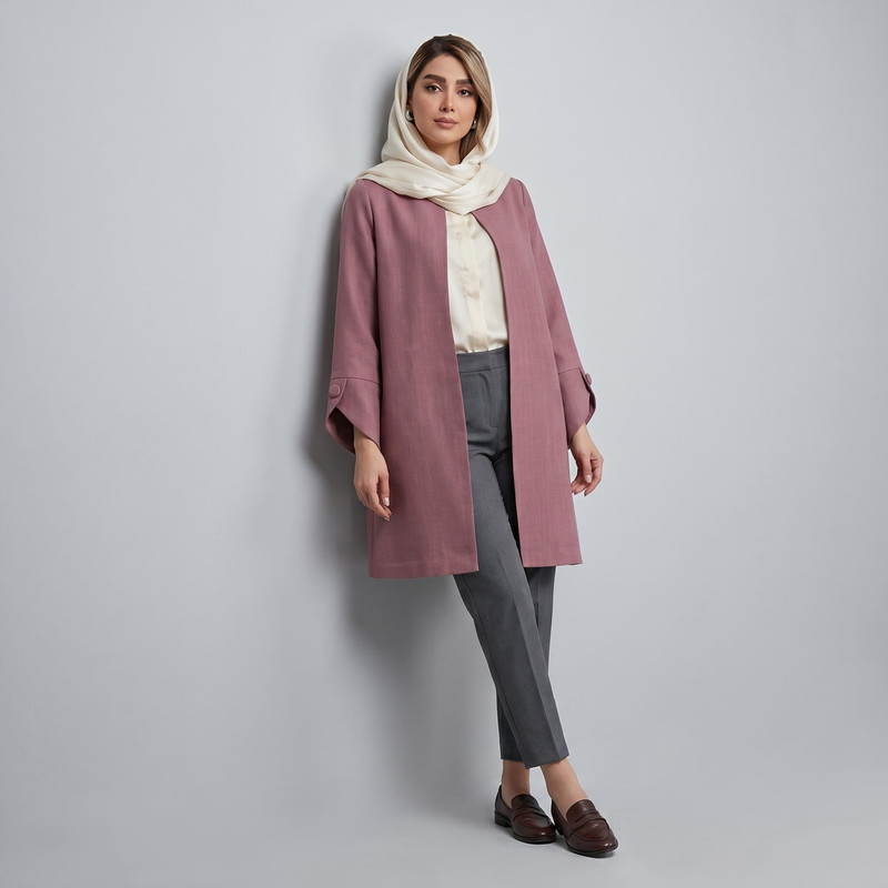 مانتو زنانه  مدل ماجده کد 180273