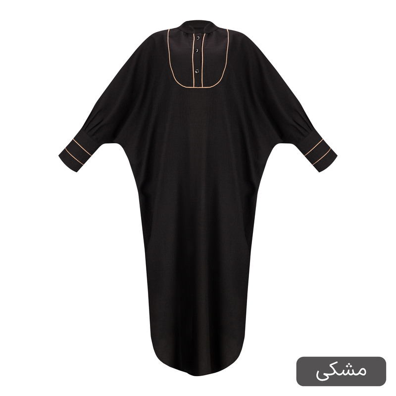 مانتو زیر زانو زنانه مدل لونا کد 2597