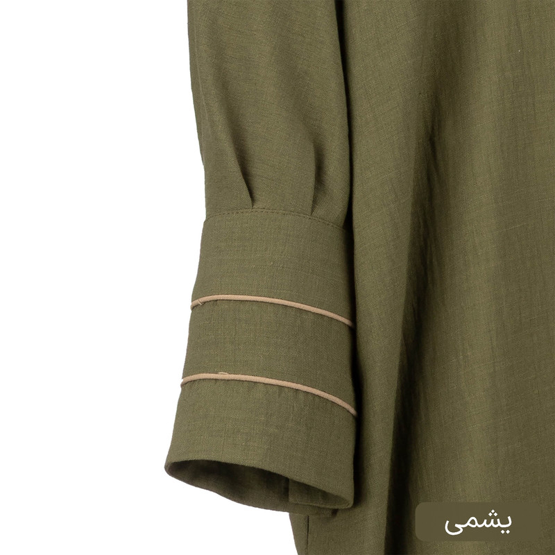 مانتو زیر زانو زنانه مدل لونا کد 2597