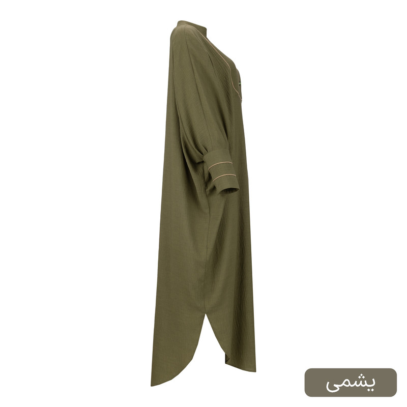 مانتو زیر زانو زنانه مدل لونا کد 2597