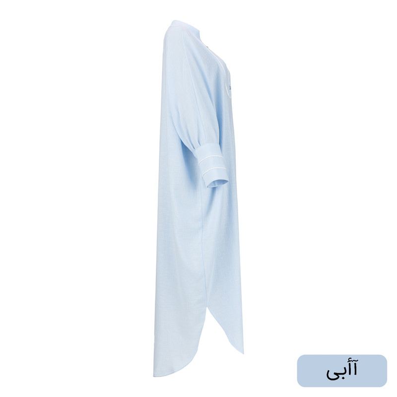مانتو زیر زانو زنانه مدل لونا کد 2597