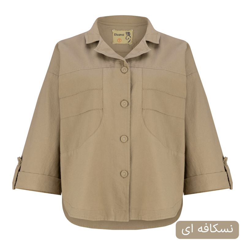 شومیز زنانه مدل آزورا کد 2697