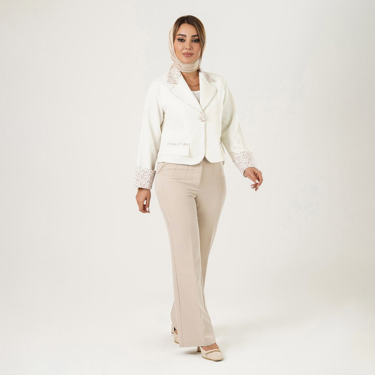 کراپ کت زنانه مدل مانورا کد 2755