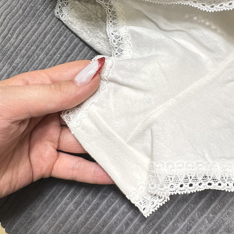 شورت اسلیپ نخی زنانه لفتیز مدل 8807 مجموعه 3 عددی