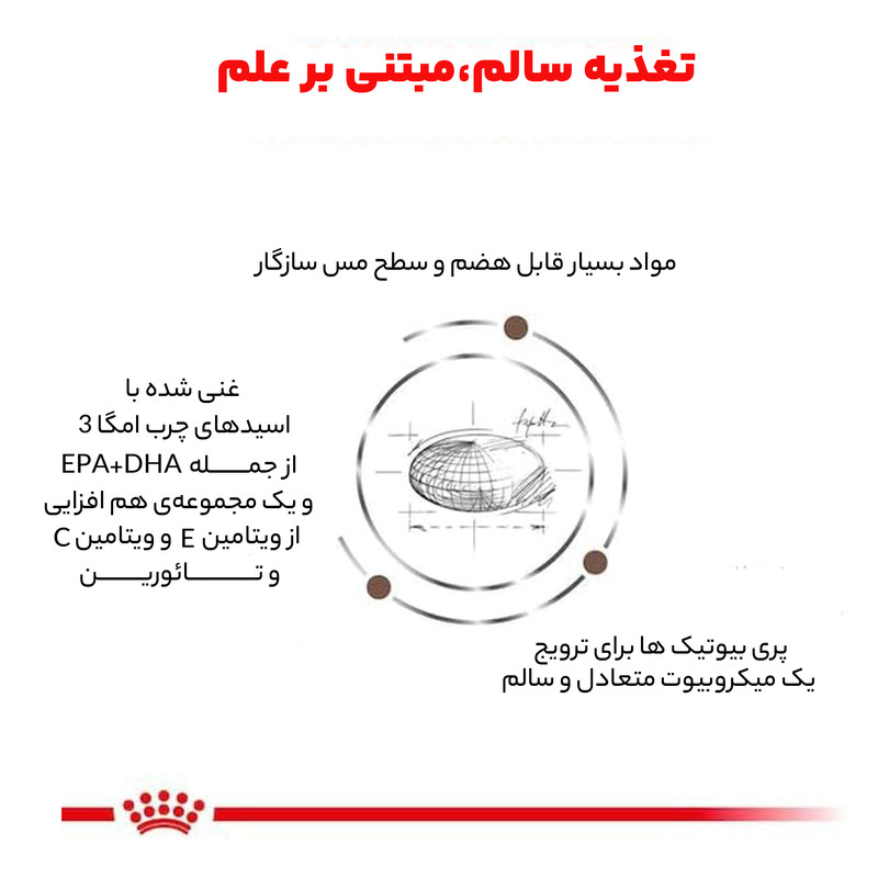 غذای خشک گربه رویال کنین مدل Hepatic S/O Index هپاتیک وزن 2 کیلوگرم