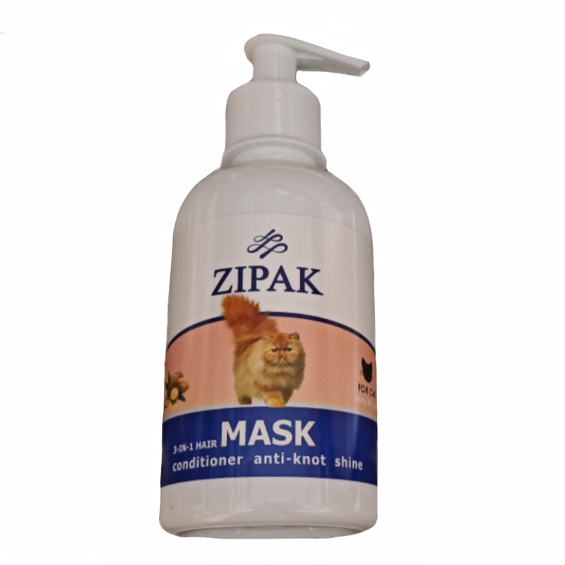 نرم کننده موی گربه زیپاک مدل C_Mask حجم 250 میلی لیتر