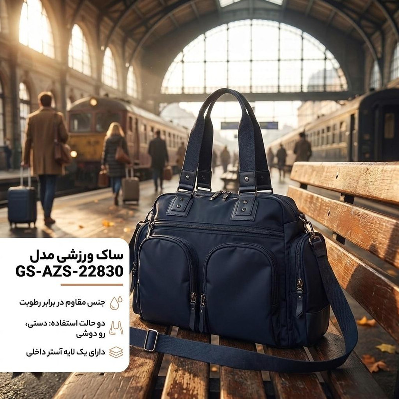ساک ورزشی مدل GS-AZS-22830