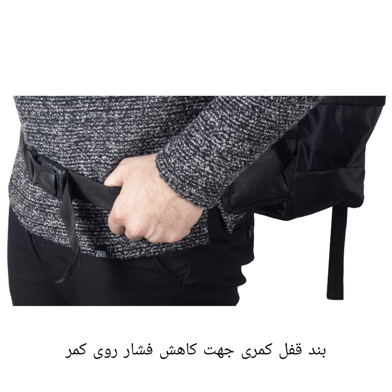 کوله پشتی کوهنوردی 55 لیتری مدل Koo7-ANT