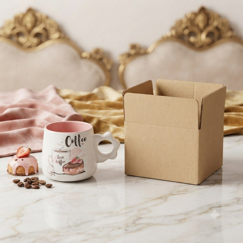 ماگ طرح خوراکی مدل کافی