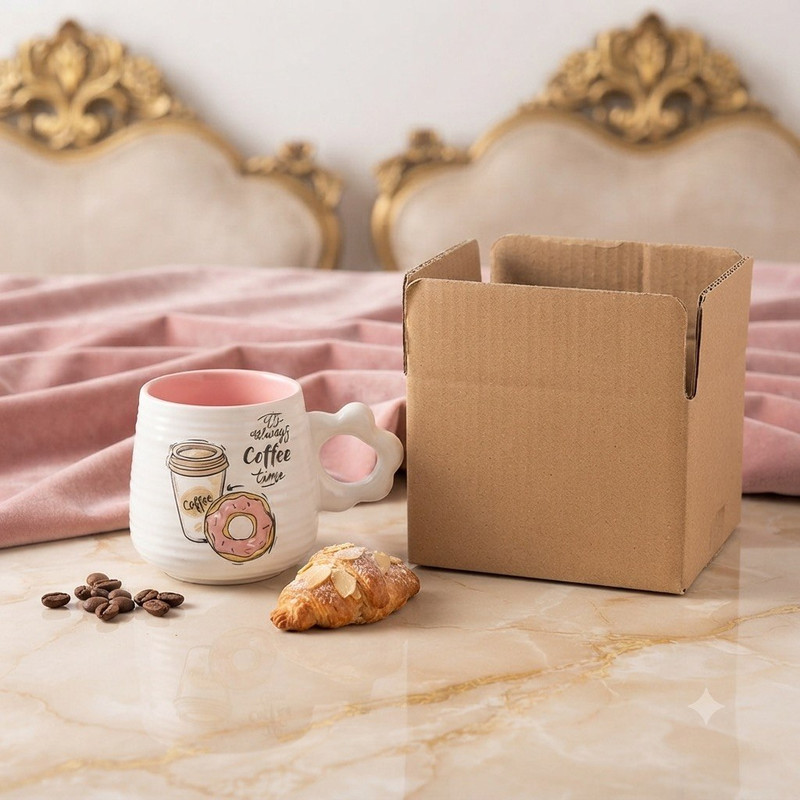 ماگ طرح خوراکی مدل کافی