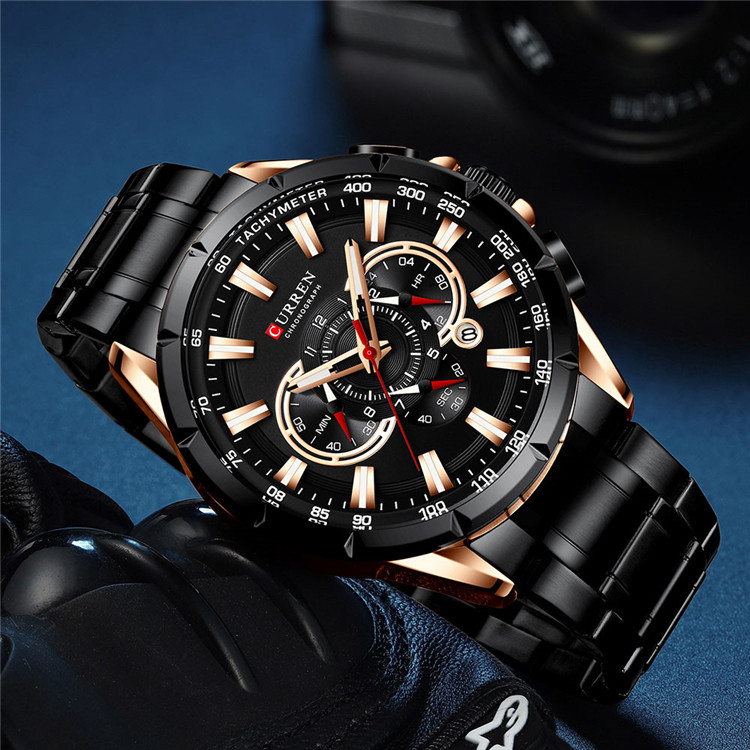 ساعت مچی عقربهای مردانه کورن مدل 8363