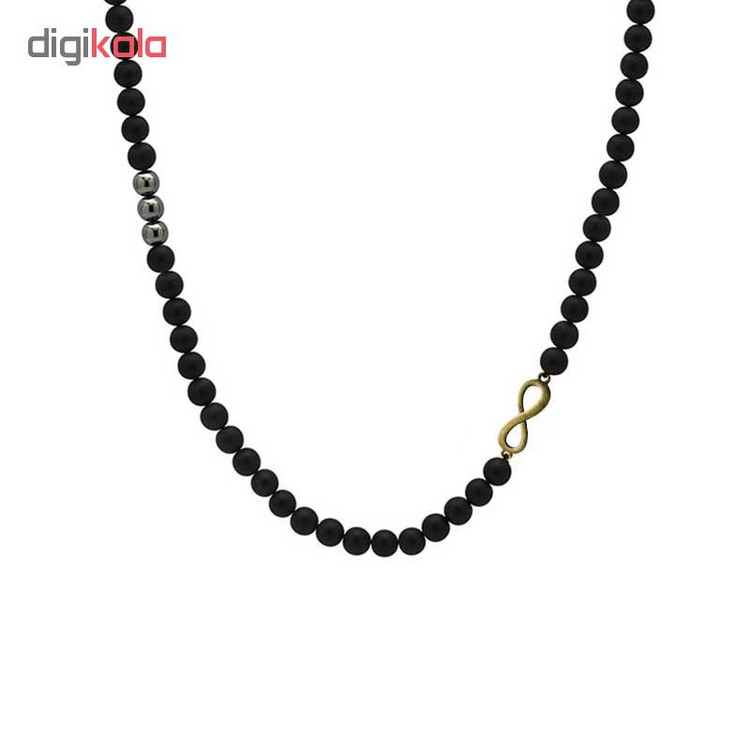 گردنبند مردانه طرح بی نهایت کد Gm6