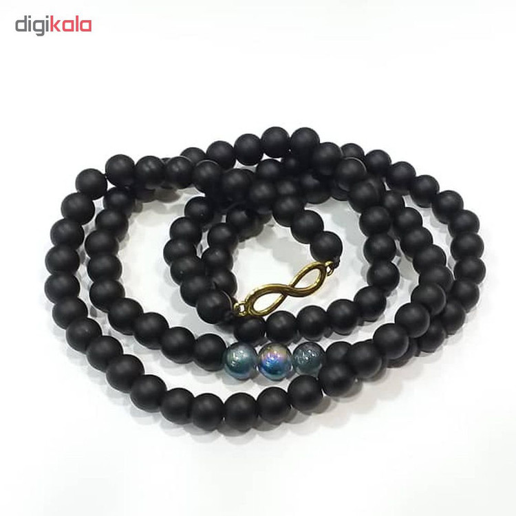گردنبند مردانه طرح بی نهایت کد Gm6