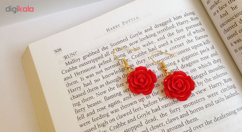 گوشواره زنانه نمدیکا طرح گل