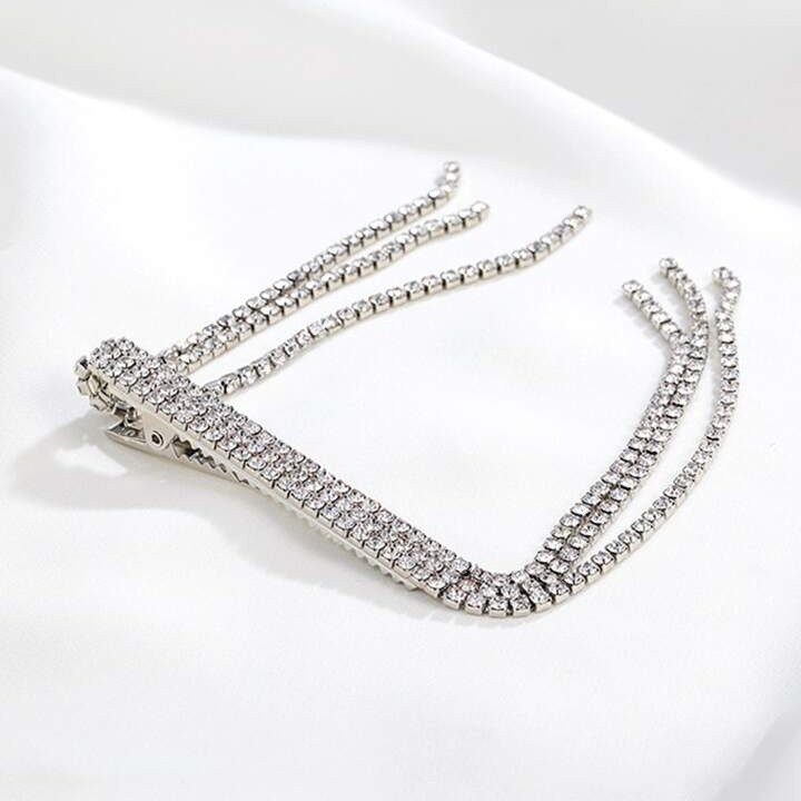 گیره مو زنانه مدل مجلسی نگینی کد SH500