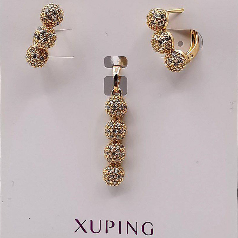 نیم ست زنانه ژوپینگ مدل نگین دار xp168
