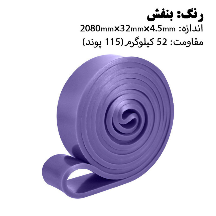 کش ورزشی پاورباند مدل Pro کد Ple-32mm
