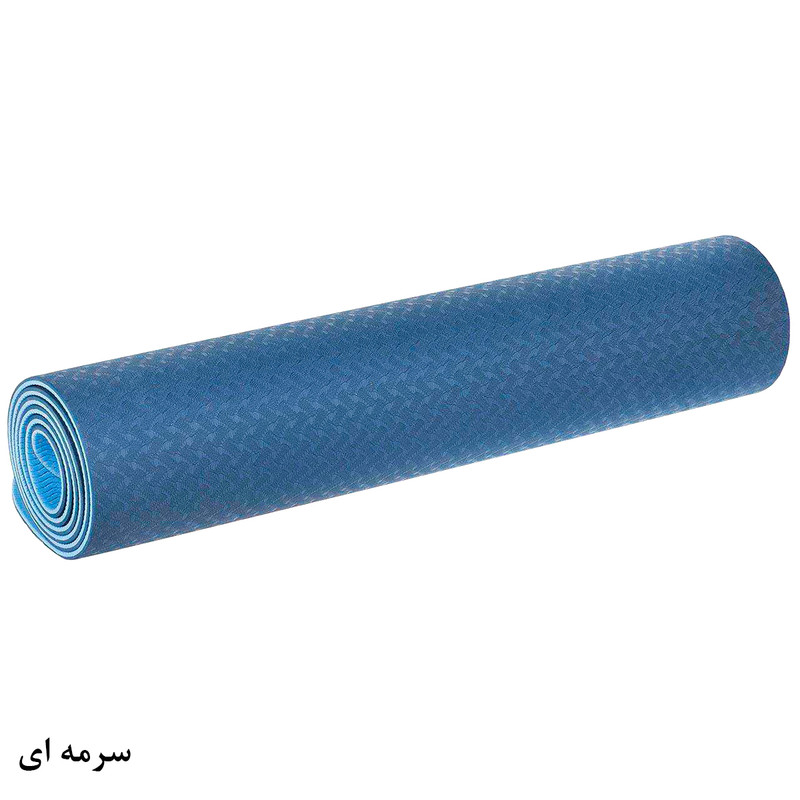 زیر انداز یوگا مدل TPE6 کد F2021 ضخامت 6 میلی متر