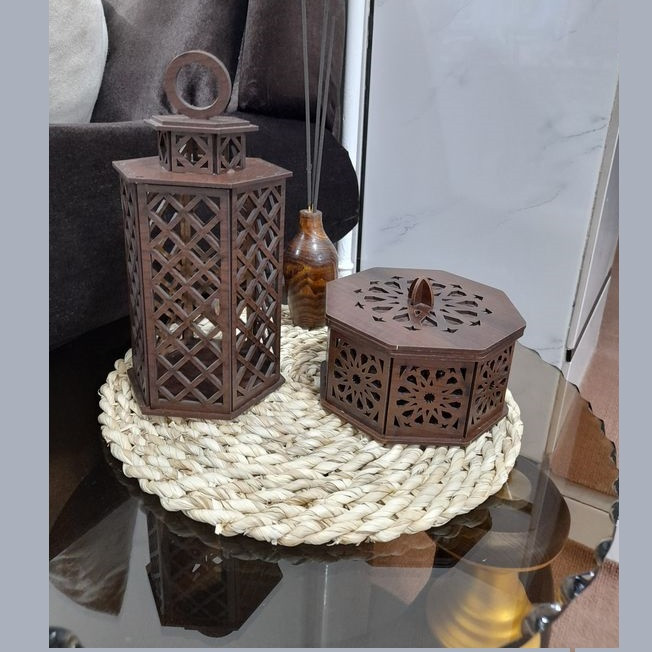 زیربشقابی و زیرقابلمه ای مدل حصیری کد 40
