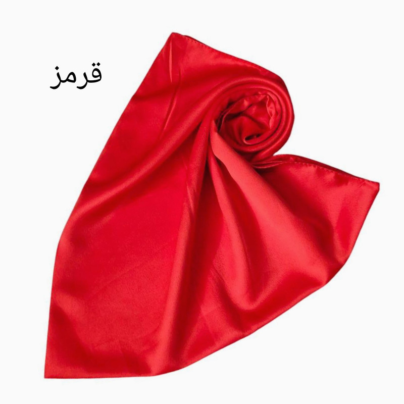 روسری زنانه مدل ساتن ابریشم