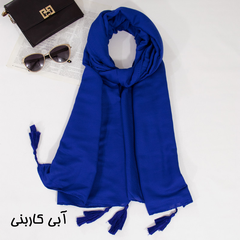 شال زنانه مدل ساده تابستانی منگوله دار خنک کد den-2260