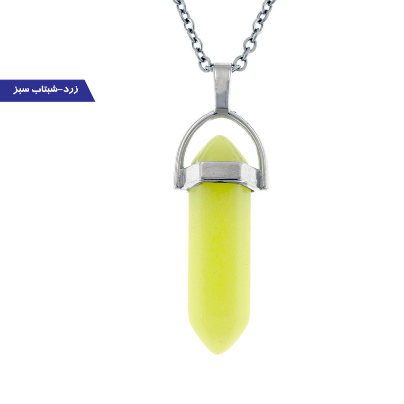 گردنبند برانت طرح شبتاب مدل کریستال سنگی