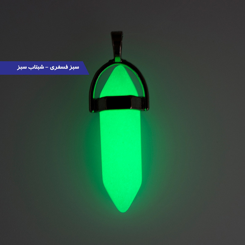 گردنبند برانت طرح شبتاب مدل کریستال سنگی