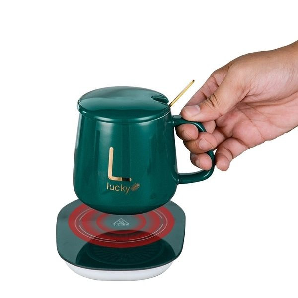 ماگ لاکی مدل Warmer Plus به همراه صفحه گرم کن برقی