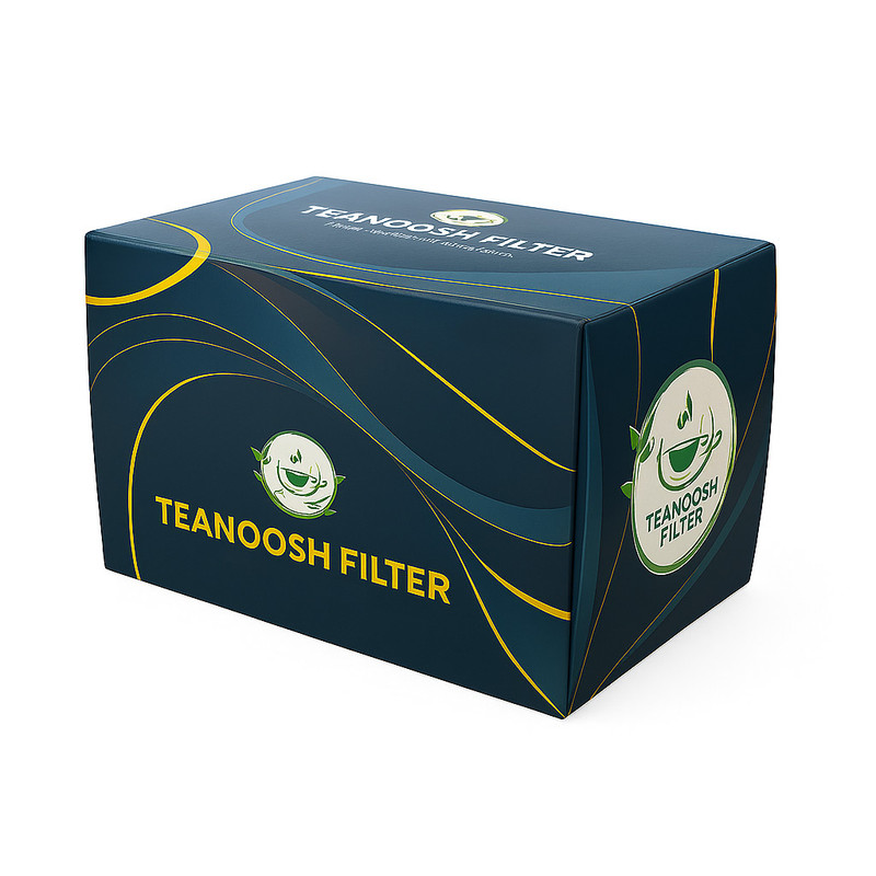 فیلتر چای تینوش مدل TN بسته 70 عددی