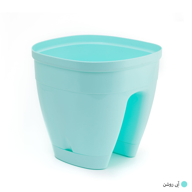 گلدان گل آذین مدل پلاستیکی نرده ای کد 642
