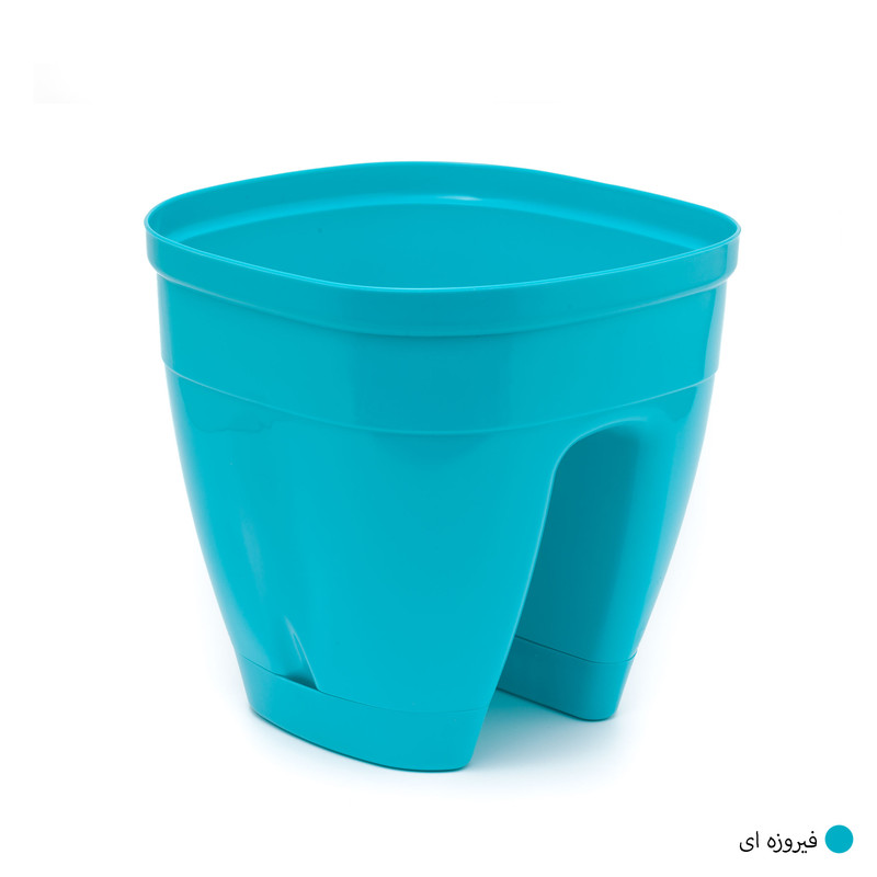 گلدان گل آذین مدل پلاستیکی نرده ای کد 642