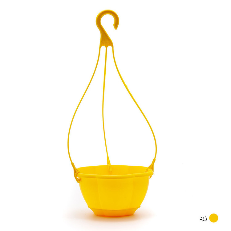 گلدان گل آذین مدل پلاستیکی آویز کد 325
