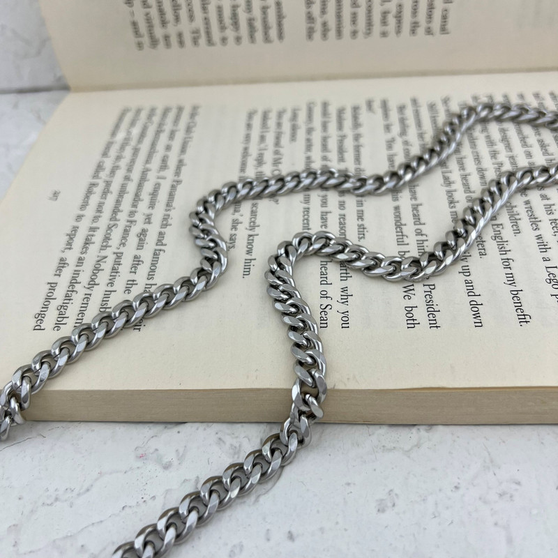 گردنبند مردانه مدل کارتی کد N4731