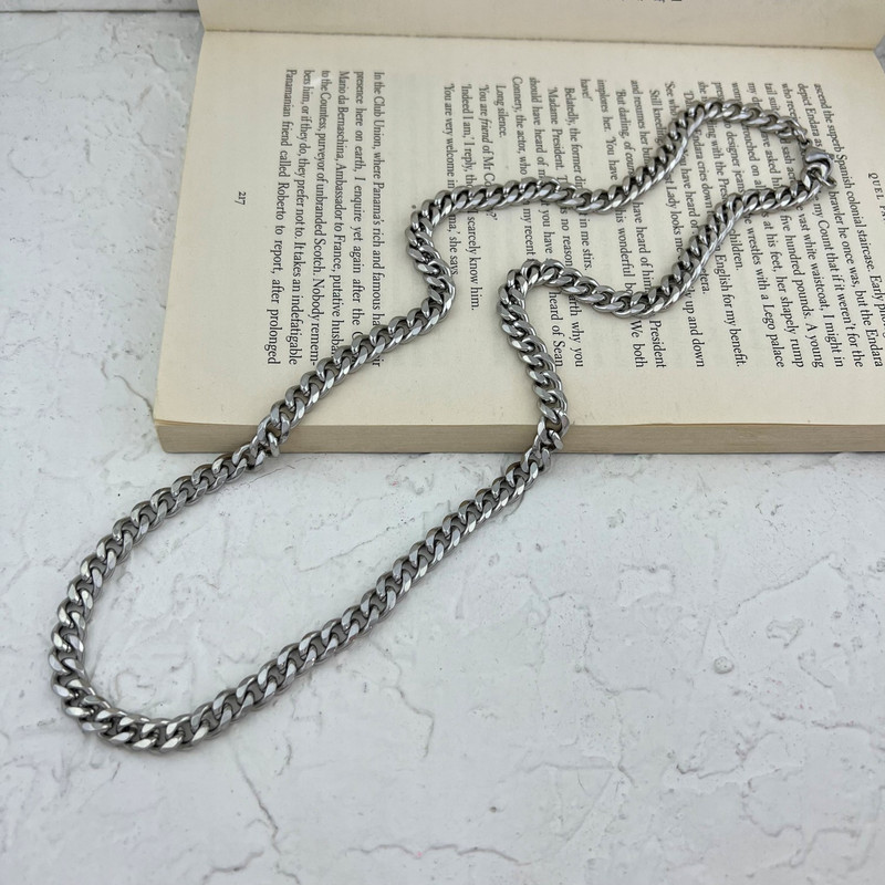 گردنبند مردانه مدل کارتی کد N4731