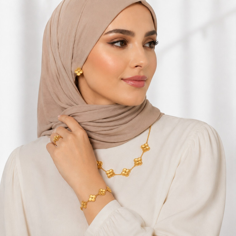 سرویس زنانه مدل پنج گل