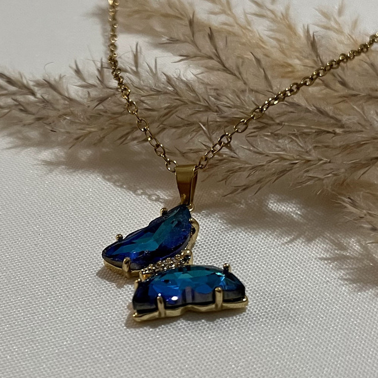 گردنبند زنانه مدل کریستال 3501