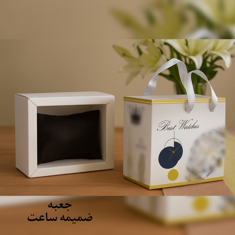ست ساعت مچی عقربهای کوارتز زنانه و مردانه الگانس مدل کلاسیک اسپرت کد EG002