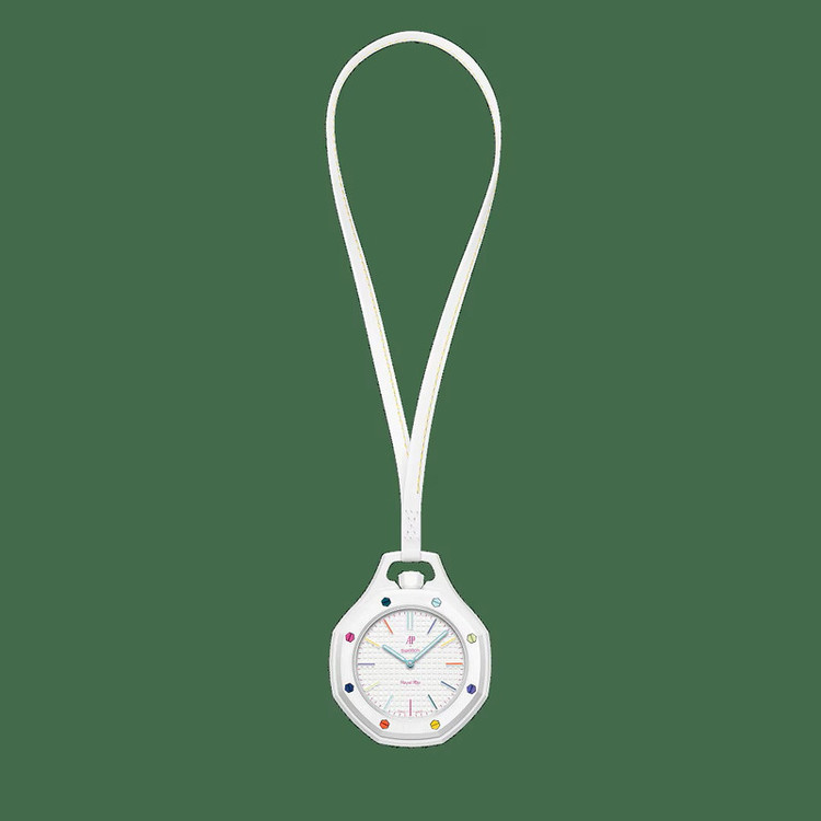 ساعت جیبی مچی عقربه ای زنانه و مردانه مدل رویال پاپ Huit Blanc