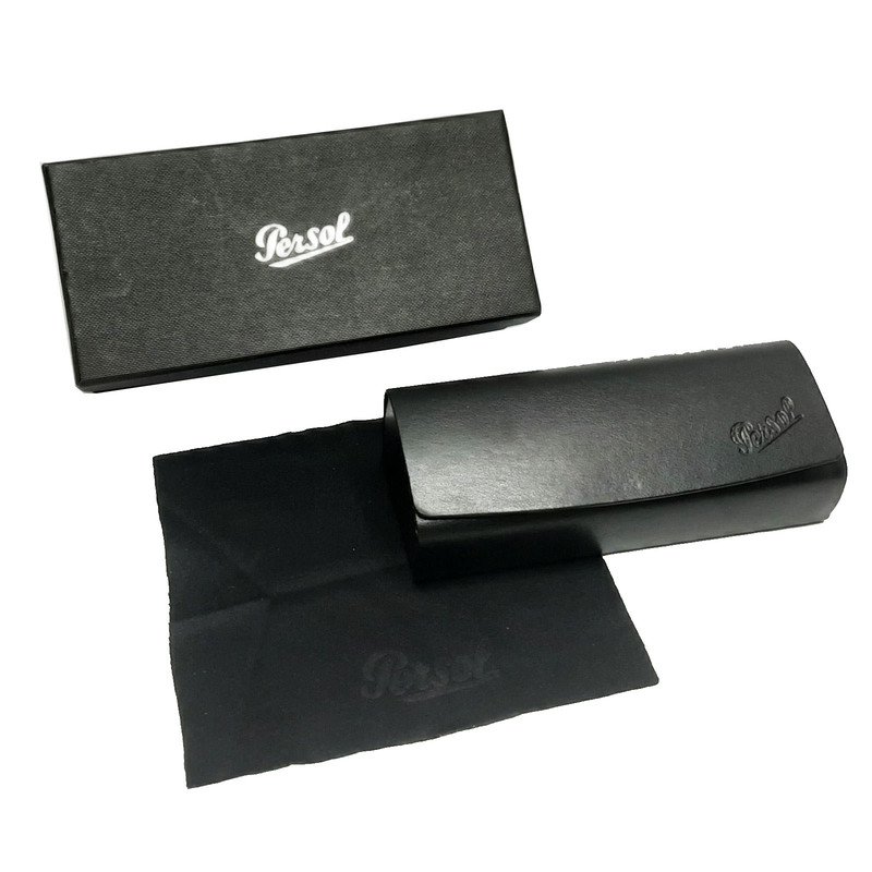 عینک آفتابی پرسول مدل GLOSSY-BLC-PO 9237