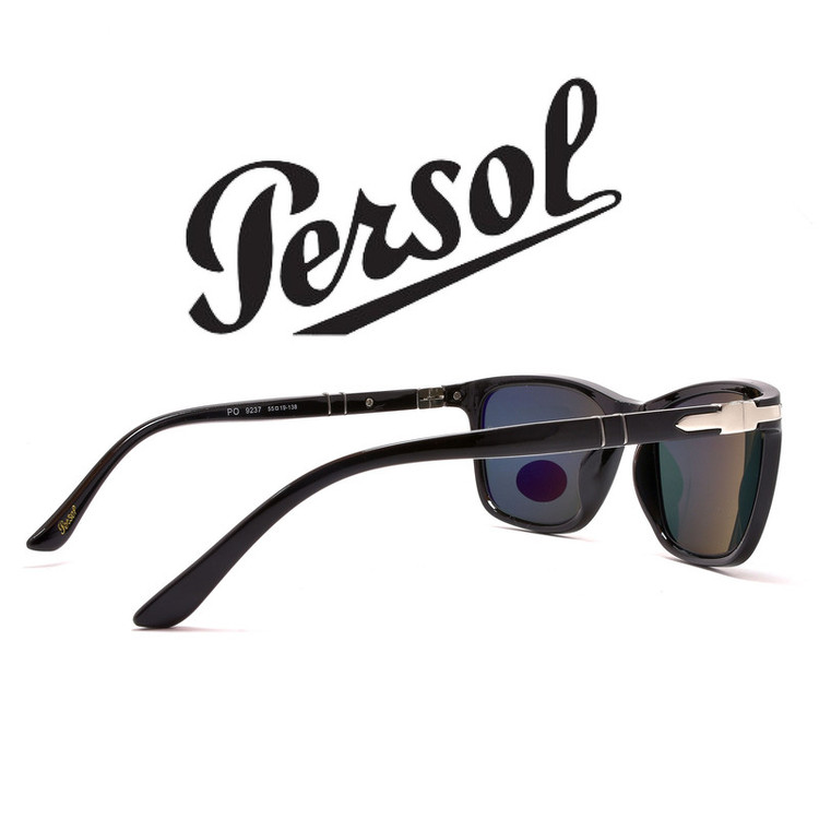 عینک آفتابی پرسول مدل GLOSSY-BLC-PO 9237