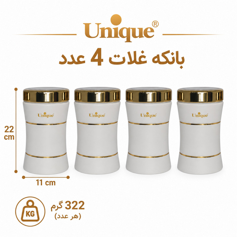 سرویس آشپزخانه 18 پارچه یونیک کد 4615G