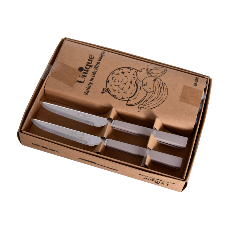 کارد میوه خوری یونیک کد 5851 مجموعه 12 عددی