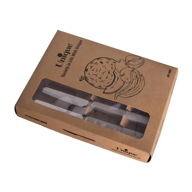 کارد میوه خوری یونیک کد 5851 مجموعه 12 عددی