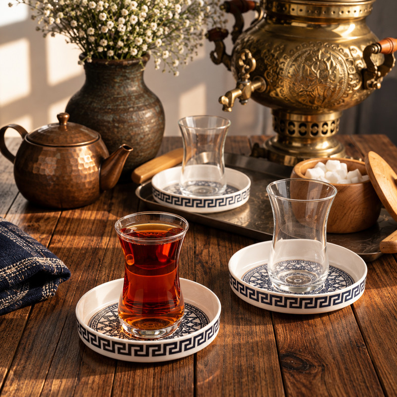 سرویس چایخوری 12 پارچه 6 نفره سی اند اس مدل بورسا ورساچ