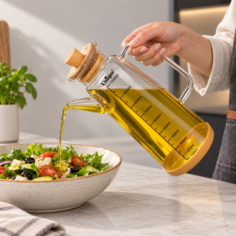 ظرف روغن یونیک کد 2068 گنجایش 1000 میلی لیتر