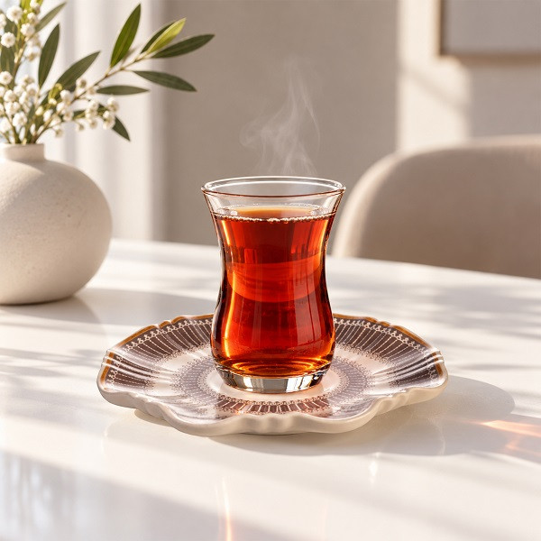 ست فنجان و نعلبکی 12 پارچه 6 نفره مدل آدنا لینا